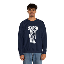 Load image into Gallery viewer, Scared Men Don’T Win Unisex Heavy Blend™ Crewneck Sweatshirt