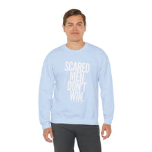 Load image into Gallery viewer, Scared Men Don’T Win Unisex Heavy Blend™ Crewneck Sweatshirt