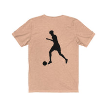 Load image into Gallery viewer, Aiden Romeo Unisex Jersey Short Sleeve Tee (f/b/sleeve details)