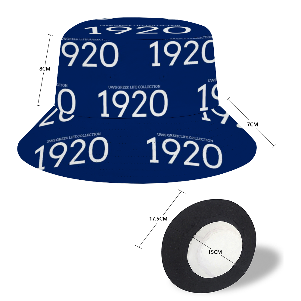 1920 Custom Bucket Hat (Zeta) – Urban Wall Street TIME
