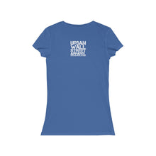 Load image into Gallery viewer, “MECCA CERTIFIED” Women's Jersey Short Sleeve V-Neck Tee