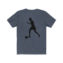 Load image into Gallery viewer, Aiden Romeo Unisex Jersey Short Sleeve Tee (f/b/sleeve details)