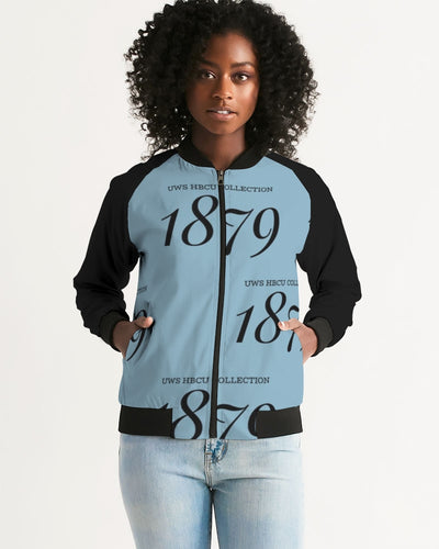 1879 Blue Bear Women's Bomber Jacket (Livingstone)