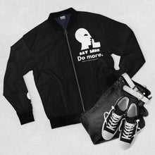 Load image into Gallery viewer, “Say Less. Do More” Men's AOP Bomber Jacket