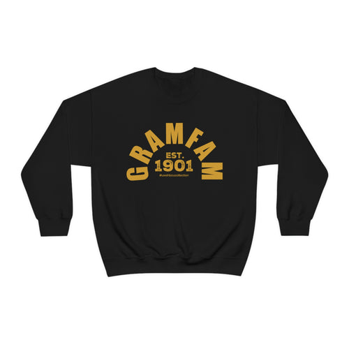 GRAMFAM Unisex Heavy Blend™ Crewneck Sweatshirt (Grambling)