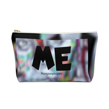 Load image into Gallery viewer, “U Can’t 👀 Me” Accessory Pouch w T-bottom