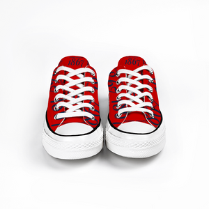 1867 Chucks BISON Low Top (Red)