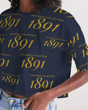 Load image into Gallery viewer, 1891 Women&#39;s Lounge Cropped Tee (NC A&amp;T)