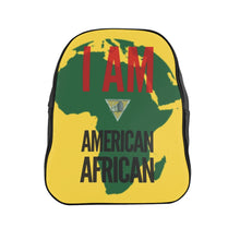 Load image into Gallery viewer, AMERICAN AFRICAN School Backpack