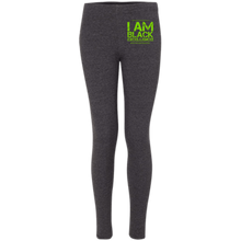 Load image into Gallery viewer, I AM BLACK EXCELLENCE #HowardMade  Boxercraft Women&#39;s Leggings
