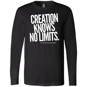 "Creation Knows No Limits" Men's Jersey LS T-Shirt
