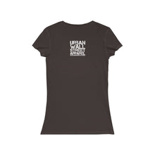 Load image into Gallery viewer, “MECCA CERTIFIED” Women's Jersey Short Sleeve V-Neck Tee