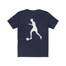 Load image into Gallery viewer, Aiden Romeo Unisex Jersey Short Sleeve Tee (f/b/sleeve details)