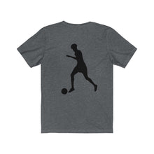 Load image into Gallery viewer, Aiden Romeo Unisex Jersey Short Sleeve Tee (f/b/sleeve details)
