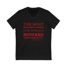 Load image into Gallery viewer, HOWARD WOMEN Jersey Short Sleeve V-Neck Tee (2022)