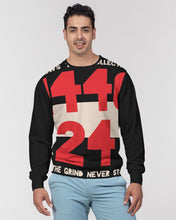 Load image into Gallery viewer, TIME Men&#39;s All-Over Print Classic French Terry Crewneck Pullover (1440/24)