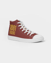 Load image into Gallery viewer, 1881 Tigers Women&#39;s Hightop Canvas Shoe (Tuskegee)