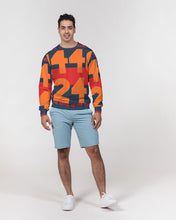 Load image into Gallery viewer, TIME Men&#39;s All-Over Print Classic French Terry Crewneck Pullover