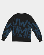 Load image into Gallery viewer, TIME Men&#39;s All-Over Print Classic French Terry Crewneck Pullover (Limited Edition)