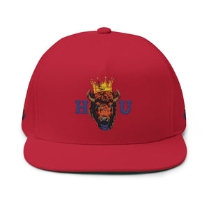 H • 1867 BISON Regal Bison Flat Bill Cap