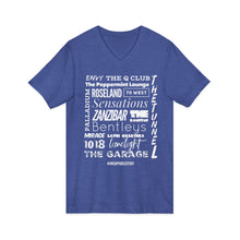Load image into Gallery viewer, NYC 90s CLUB LIFE Men's Printed V-Neck T-Shirt