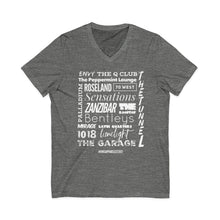 Load image into Gallery viewer, NYC 90s CLUB LIFE Men's Printed V-Neck T-Shirt