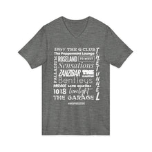 Load image into Gallery viewer, NYC 90s CLUB LIFE Men's Printed V-Neck T-Shirt