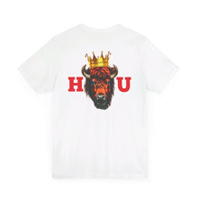 Load image into Gallery viewer, HU ROYAL BISON Unisex Jersey Short Sleeve Tee (multiple colors) (HOWARD)