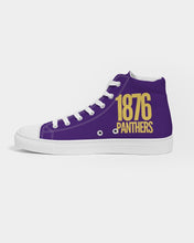 Load image into Gallery viewer, 1876 Panthers  Women&#39;s Hightop Canvas Shoe (Prairie View)