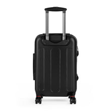 Load image into Gallery viewer, H • 1867 BISON HOUSE  Carry-On Suitcase – Navy Collegiate Travel Luggage with Crest
