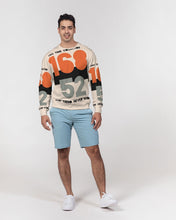 Load image into Gallery viewer, TIME Men&#39;s All-Over Print Classic French Terry Crewneck Pullover