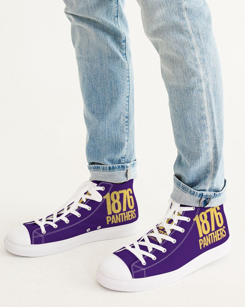 1876 Panthers  Men's Hightop Canvas Shoe (Prairie View)