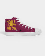 Load image into Gallery viewer, 1904 WILD CATS Women&#39;s Hightop Canvas Shoe (Bethune Cookman)