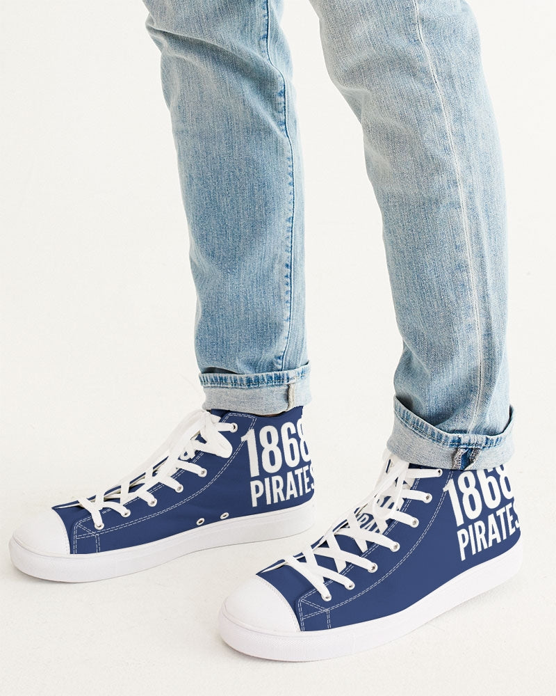 1868 Pirates Men's Hightop Canvas Shoe (HAMPTON)