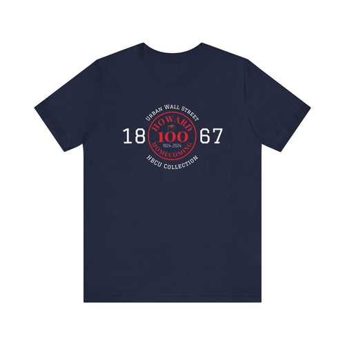 1867 “100” Unisex Jersey Short Sleeve Tee (HOWARD)