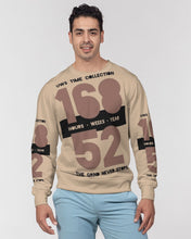 Load image into Gallery viewer, TIME  Men&#39;s All-Over Print Classic French Terry Crewneck Pullover (TIME LE)