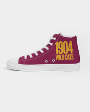 Load image into Gallery viewer, 1904 WILS CATS Men&#39;s Hightop Canvas Shoe (Bethune Cookman)