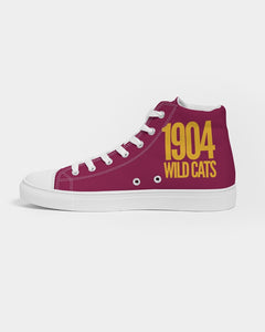 1904 WILS CATS Men's Hightop Canvas Shoe (Bethune Cookman)