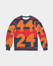 Load image into Gallery viewer, TIME Men&#39;s All-Over Print Classic French Terry Crewneck Pullover