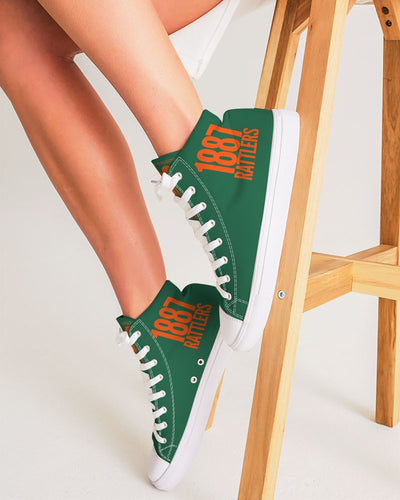 1887 Rattlers Women's Hightop Canvas Shoe (FAMU)