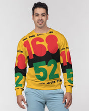 Load image into Gallery viewer, TIME  Men&#39;s All-Over Print Classic French Terry Crewneck Pullover