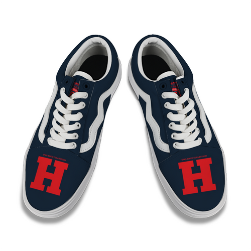 “H” • Low Top Sneakers Canvas Shoes (HOWARD)