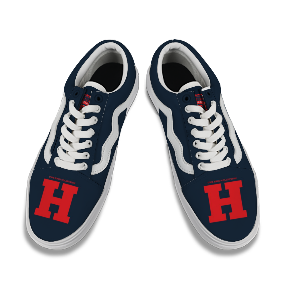 “H” • Low Top Sneakers Canvas Shoes (HOWARD)