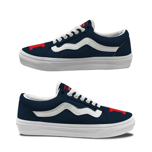 “H” • Low Top Sneakers Canvas Shoes (HOWARD)