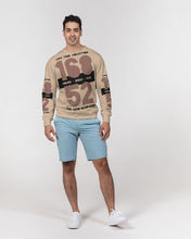 Load image into Gallery viewer, TIME  Men&#39;s All-Over Print Classic French Terry Crewneck Pullover (TIME LE)