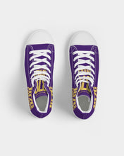 Load image into Gallery viewer, 1876 Panthers  Men&#39;s Hightop Canvas Shoe (Prairie View)