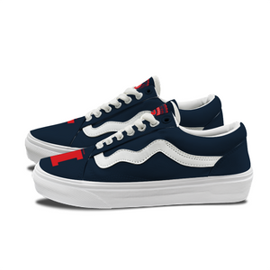 “H” • Low Top Sneakers Canvas Shoes (HOWARD)