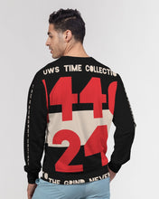 Load image into Gallery viewer, TIME Men&#39;s All-Over Print Classic French Terry Crewneck Pullover (1440/24)