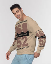 Load image into Gallery viewer, TIME  Men&#39;s All-Over Print Classic French Terry Crewneck Pullover (TIME LE)