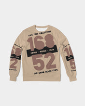 Load image into Gallery viewer, TIME  Men&#39;s All-Over Print Classic French Terry Crewneck Pullover (TIME LE)